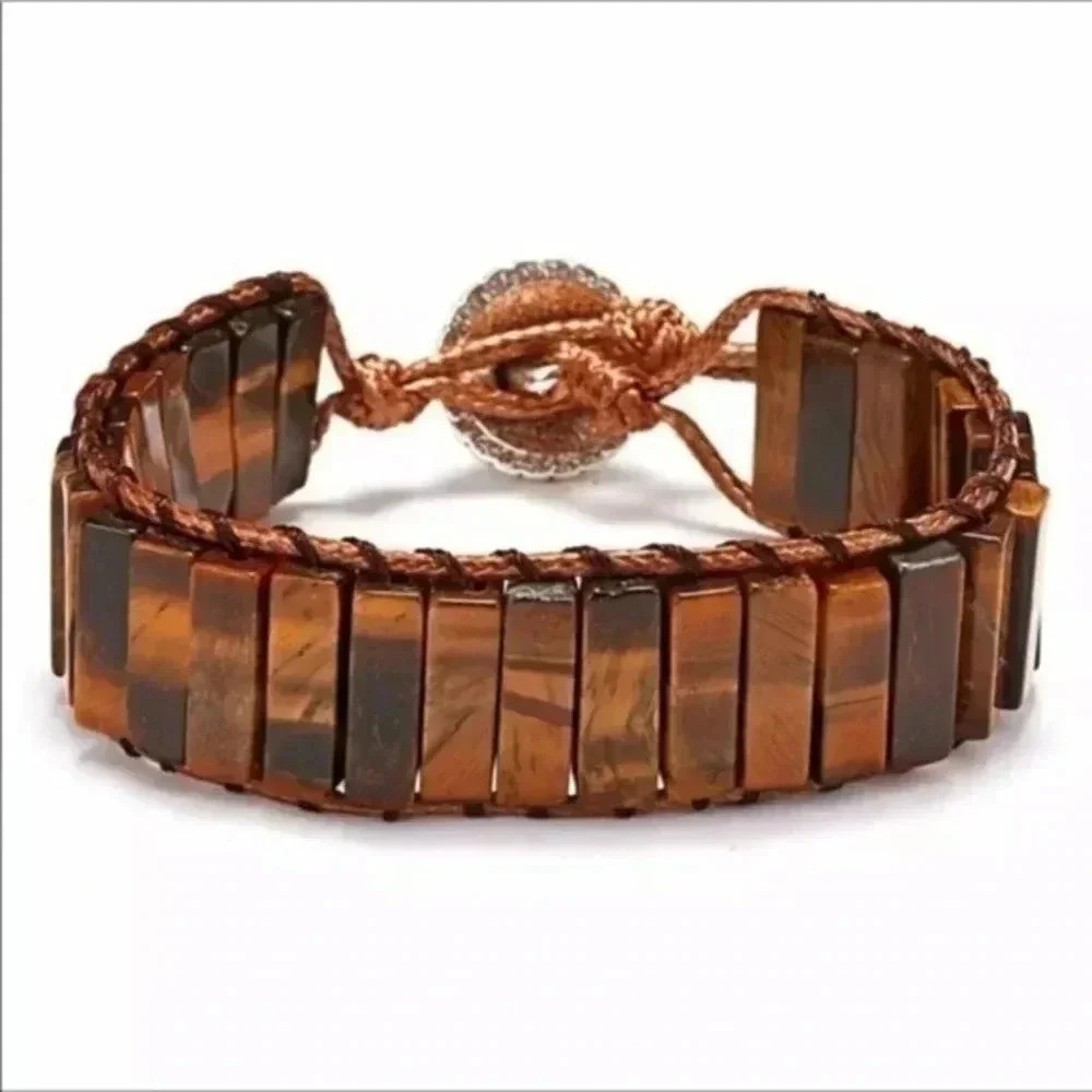 Adjustable Tiger Eye Bracelet NWT